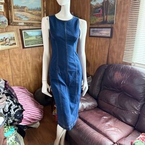 Avec Les Filles Denim Dress